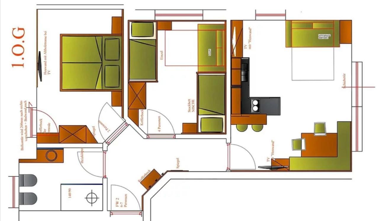 Haughof Apartement Laerchenweide Verano Extérieur photo